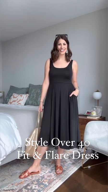 Style Over 40 | Fit & Flare Dress  The only dress you need for summer and it’s under $50! 
Shop all my looks 👉🏻 https://liketk.it/4Hq9y
#styleover40 #lifestyleover40 #quince #quincedress #fitandfkare #styleover50 #ltk #ltkcreator #shopltk #ltkfashion #stylebasics #summersweater #quincecashmere