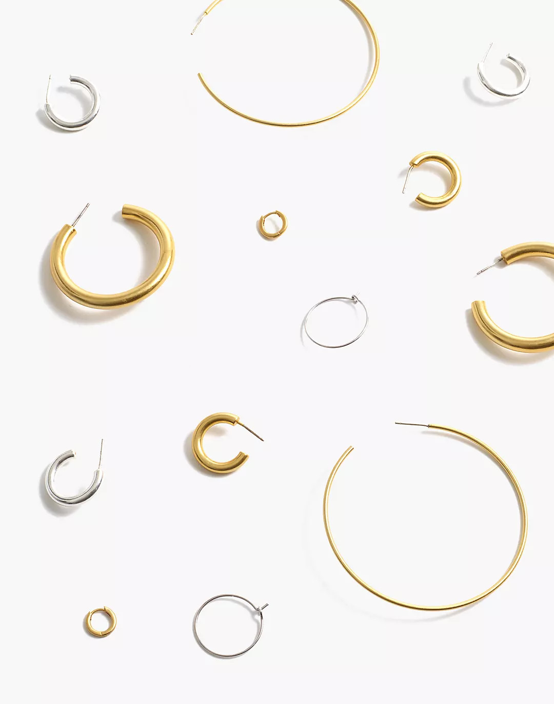 Skinny Huggie Hoop Earrings | Madewell