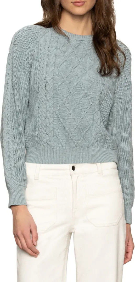 Sanctuary Nomad Cable Cotton Sweater | Nordstrom | Nordstrom