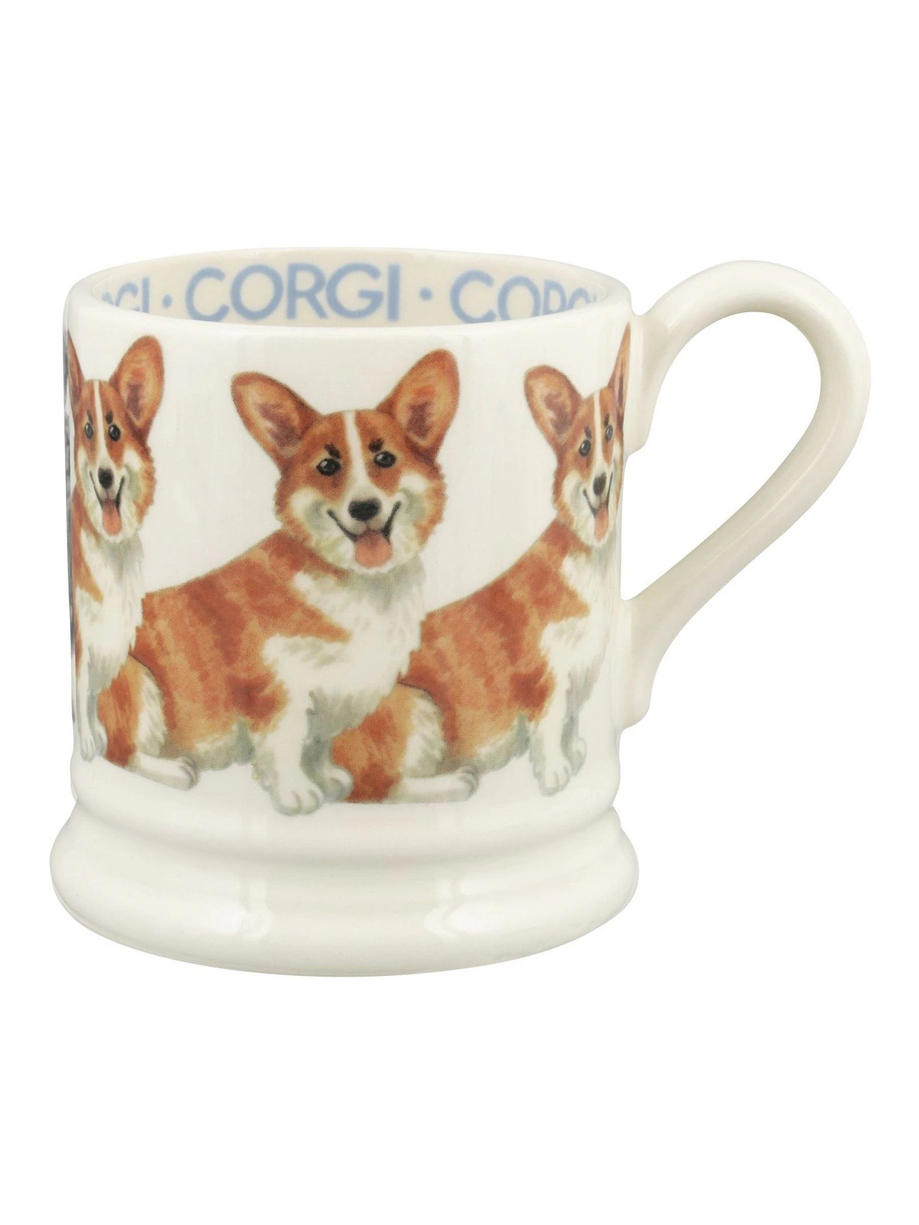 Emma Bridgewater Emma Bridgewater Cream Pembroke Welsh Corgi 1/2 Pint Mug | Next US