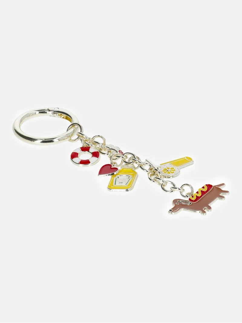 No Boundaries Women's Americana Bag Charm, Hotdog | Walmart (US)