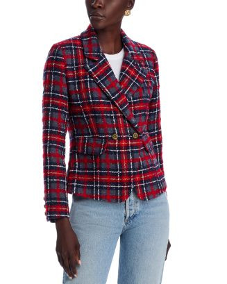 AQUA Tweed Blazer - Exclusive  | Bloomingdale's Women | Bloomingdale's (US)