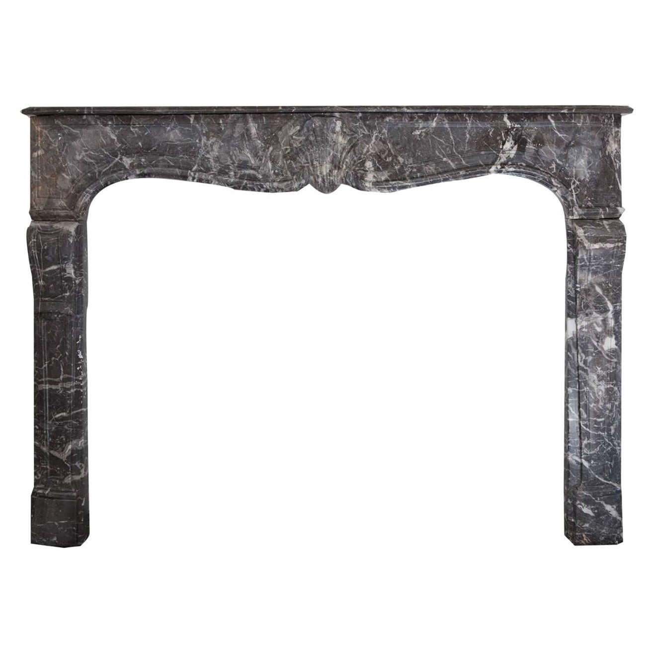 18th Century Louis XVI Style Anne's Marble Fireplace Mantel | 1stDibs