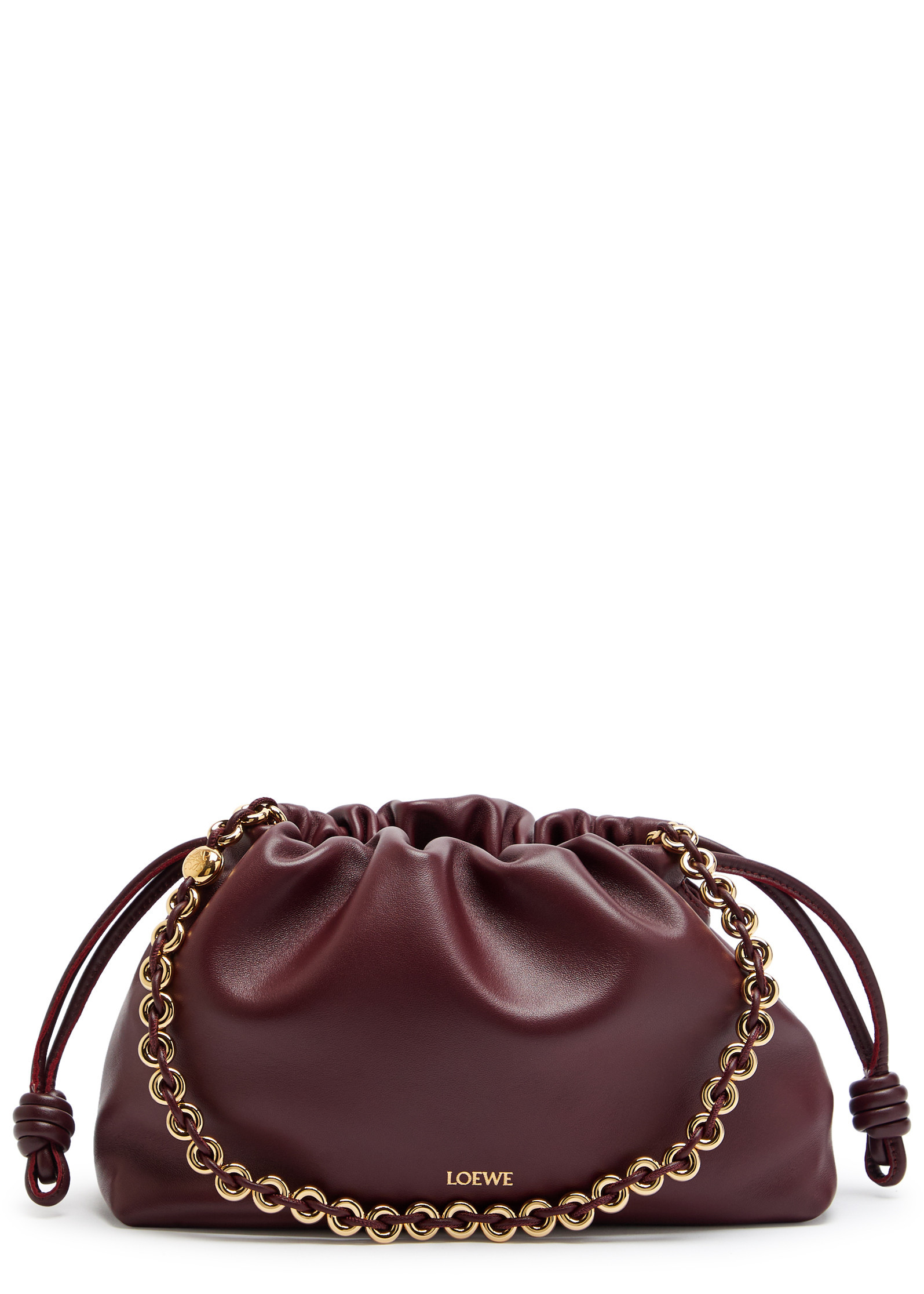 Flamenco medium leather clutch | Harvey Nichols