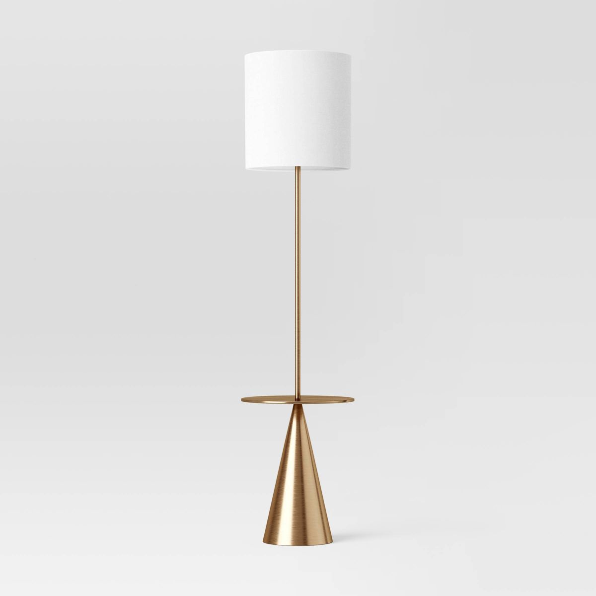 Modern Floor Lamp with Table Brass - Threshold™ | Target