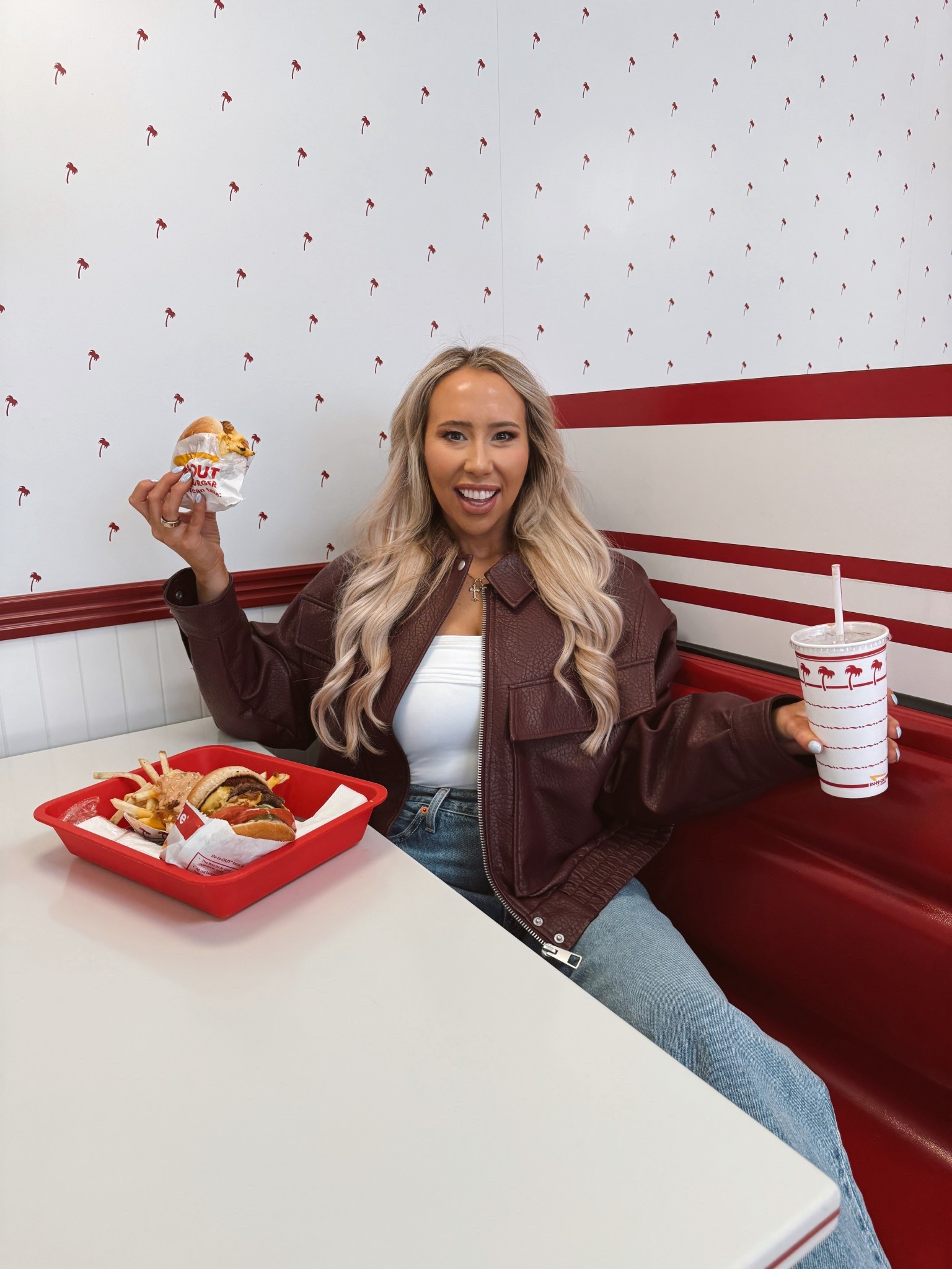 Leather jacket, top shop, Nordstrom, faux leather jacket, burgundy leather jacket 