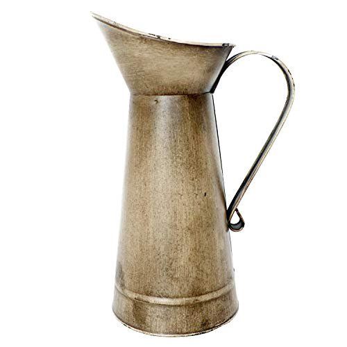 Barnyard Designs Decorative Antique Gold Watering Milk Jug Vase Rustic Vintage Primitive Farmhous... | Walmart (US)