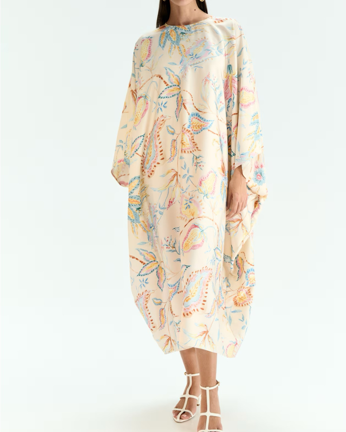 Floral patterned caftan dress 
Resort wear 
Spring break outfit 

#LTKSeasonal