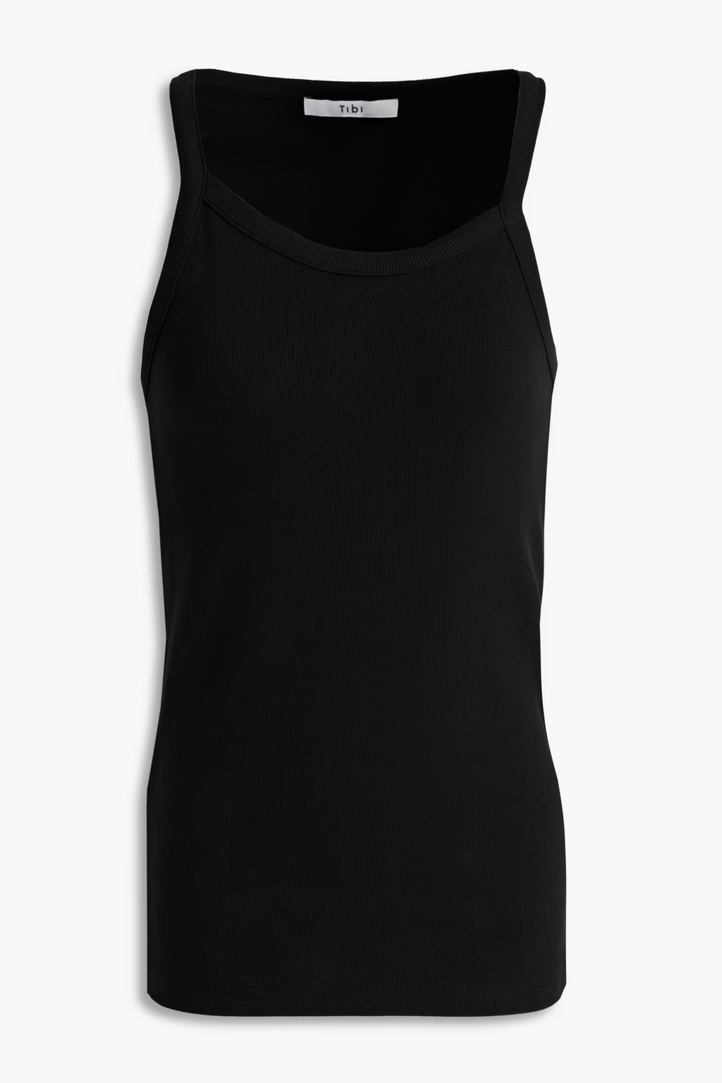 Ribbed stretch-cotton jersey tank | The Outnet (APAC)