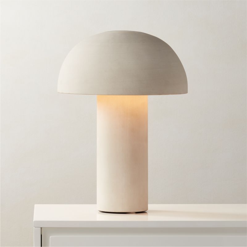 Limestone Dome Table Lamp + Reviews | CB2 | CB2