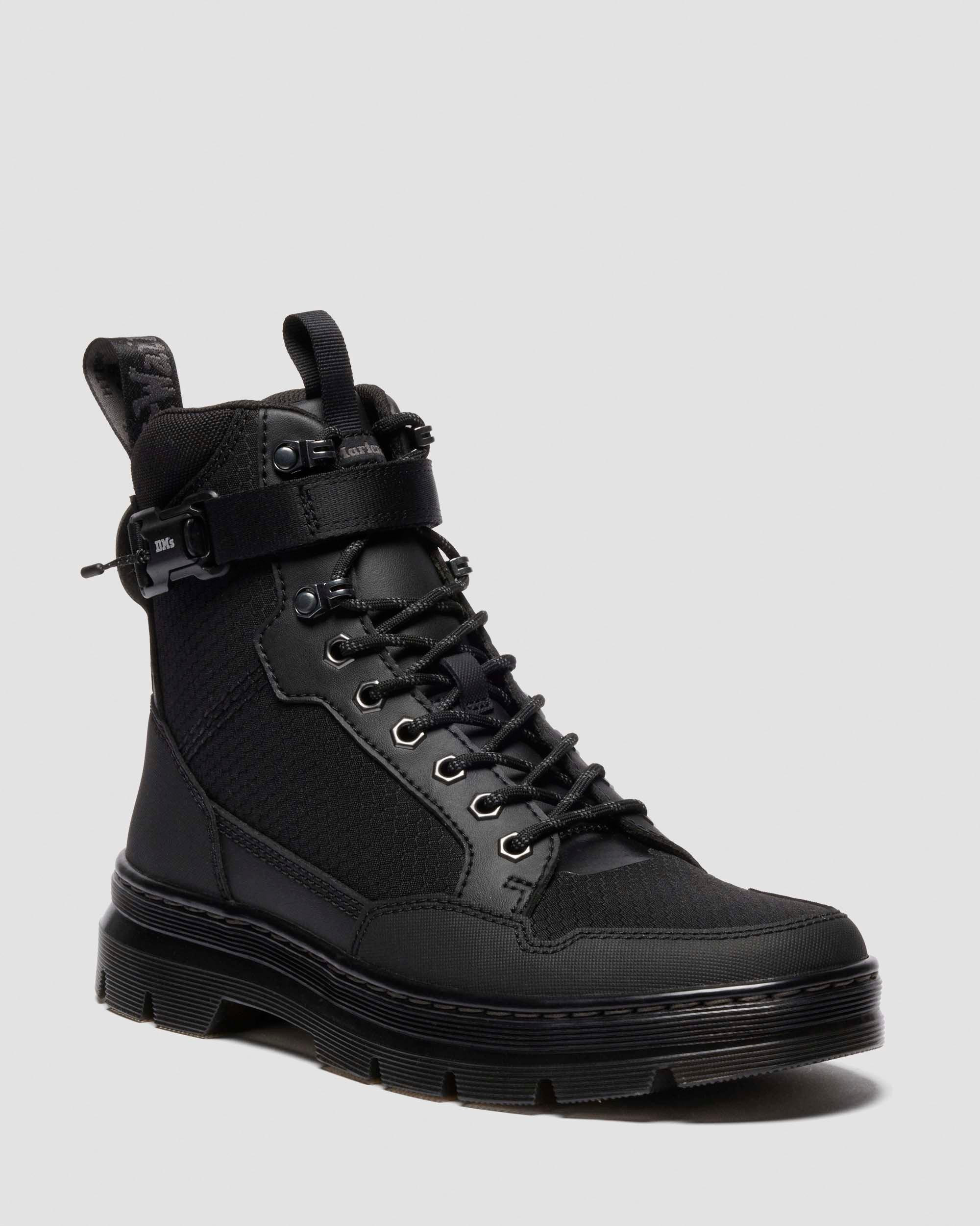 COMBS TECH MK.02 LEATHER & CANVAS UTILITY BOOTS | Dr Martens (UK)