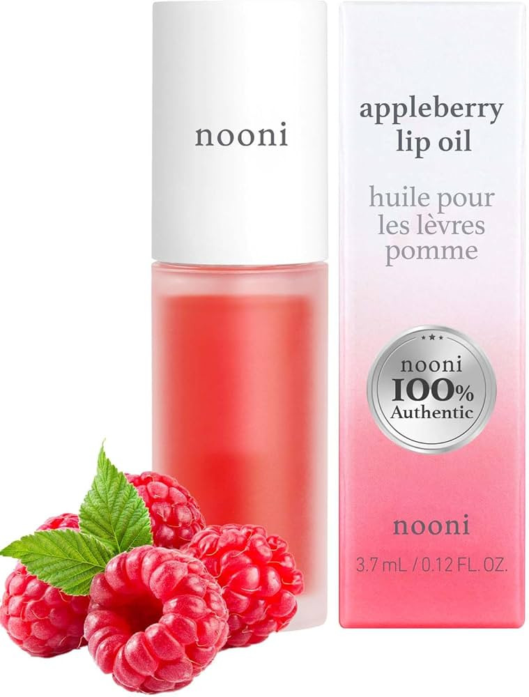 NOONI Korean Lip Oil - Appleberry | Lip Stain, Gift, Long-Lasting, Moisturizing, Plumping, Revita... | Amazon (US)