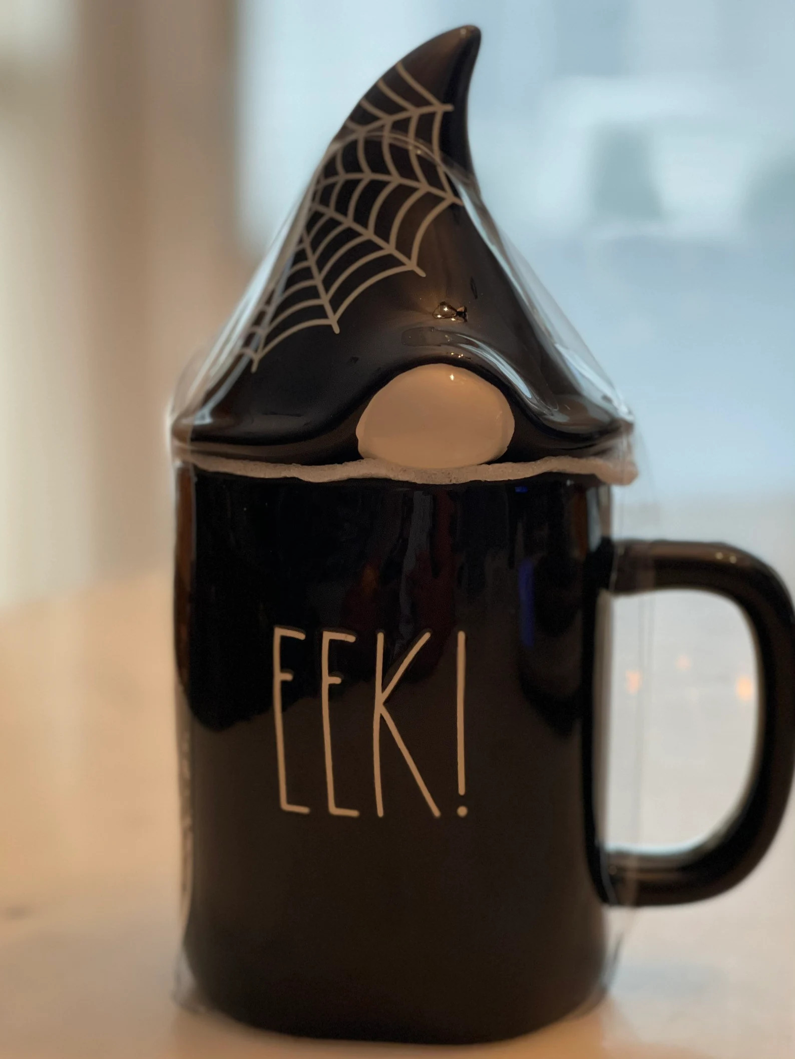 Rae Dunn “EEK” Mug and Topper - Etsy | Etsy (US)