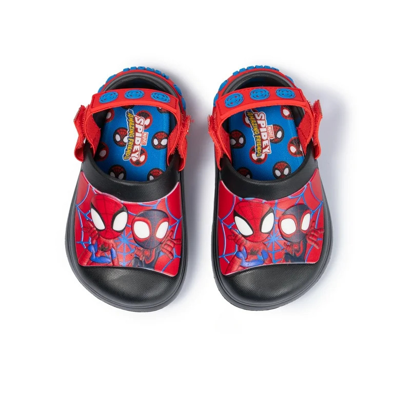 Spidey Toddler and Little Kid Adjustable Strap Clogs | Walmart (US)