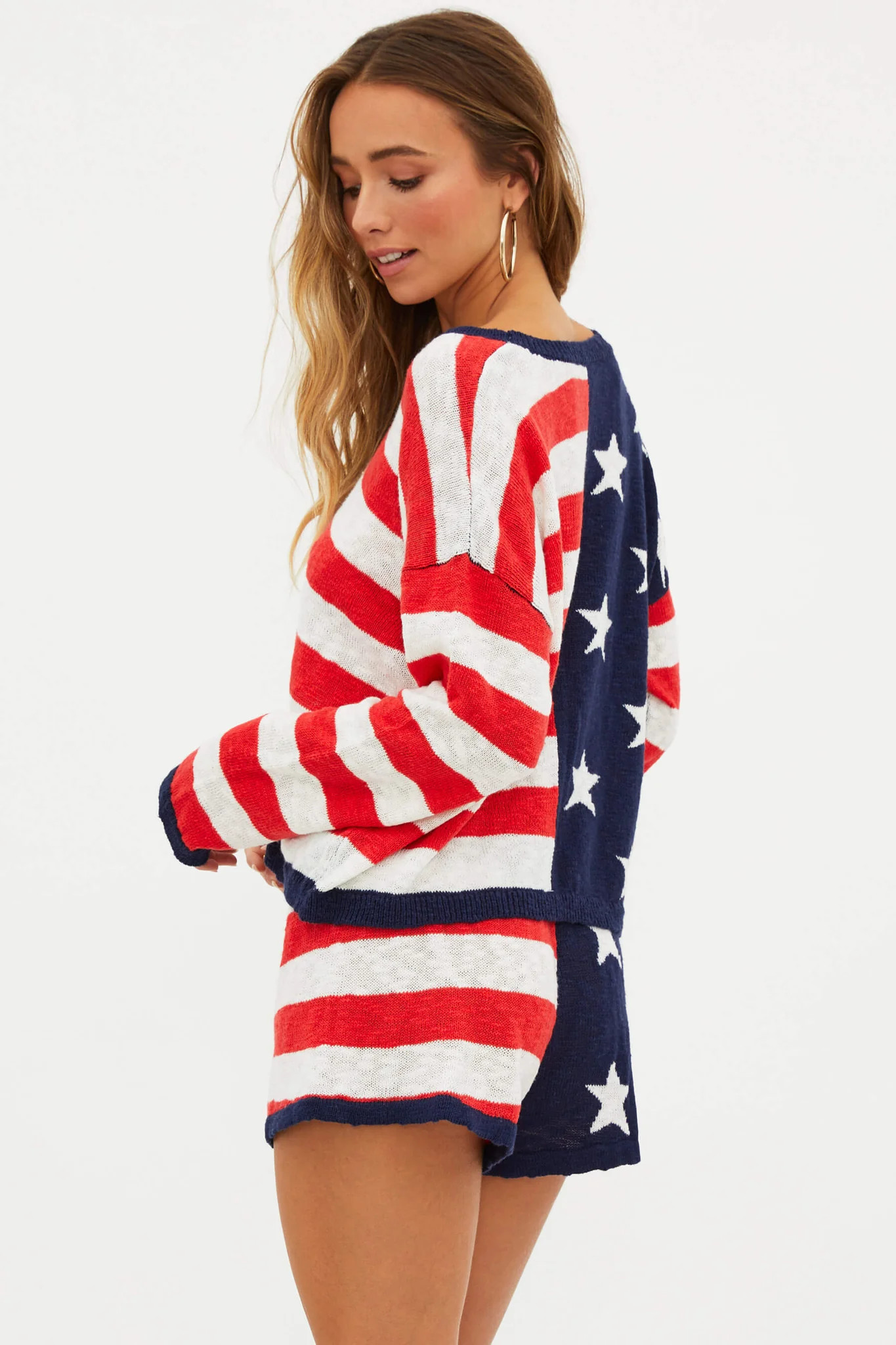 Beach Sweater Star Spangled | Beach Riot