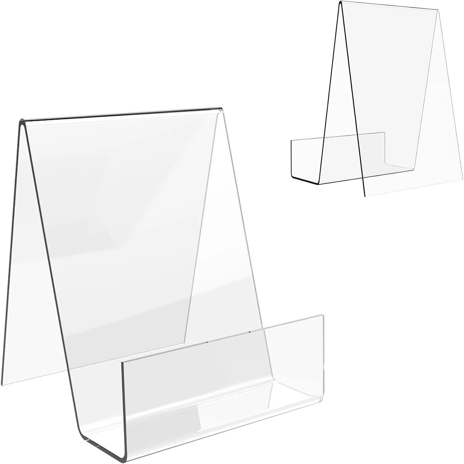 Acrylic Book Stand with Ledge | Bed Bath & Beyond
