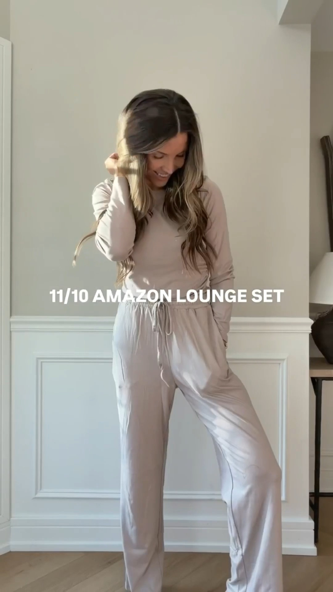 These Amazon lounge sets are 11/10!!! They have side ruching, wide leg bottoms, drawstrings for adjustability, and pockets! I did a medium (sized up) mainly for length as I’m 5’9”!

#LTKgrwm #LTKootd