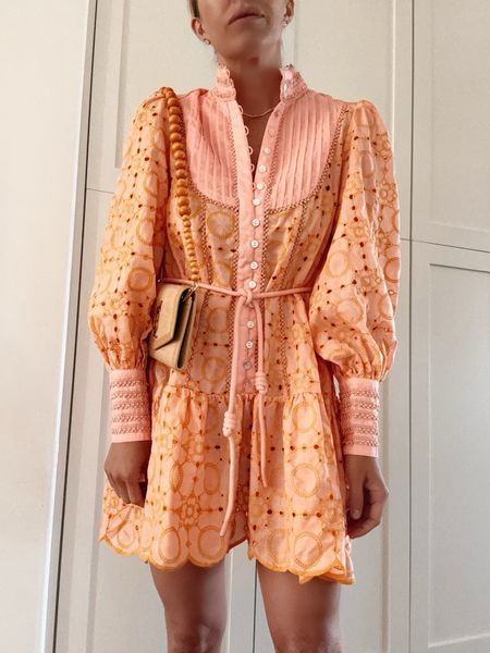 Amazon dress under $100 and looks like Zimmerman / size small 🧡 great quality 

#LTKstyletip #LTKfindsunder100