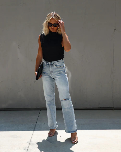 Funchal Sleeveless Bodysuit - Black | VICI