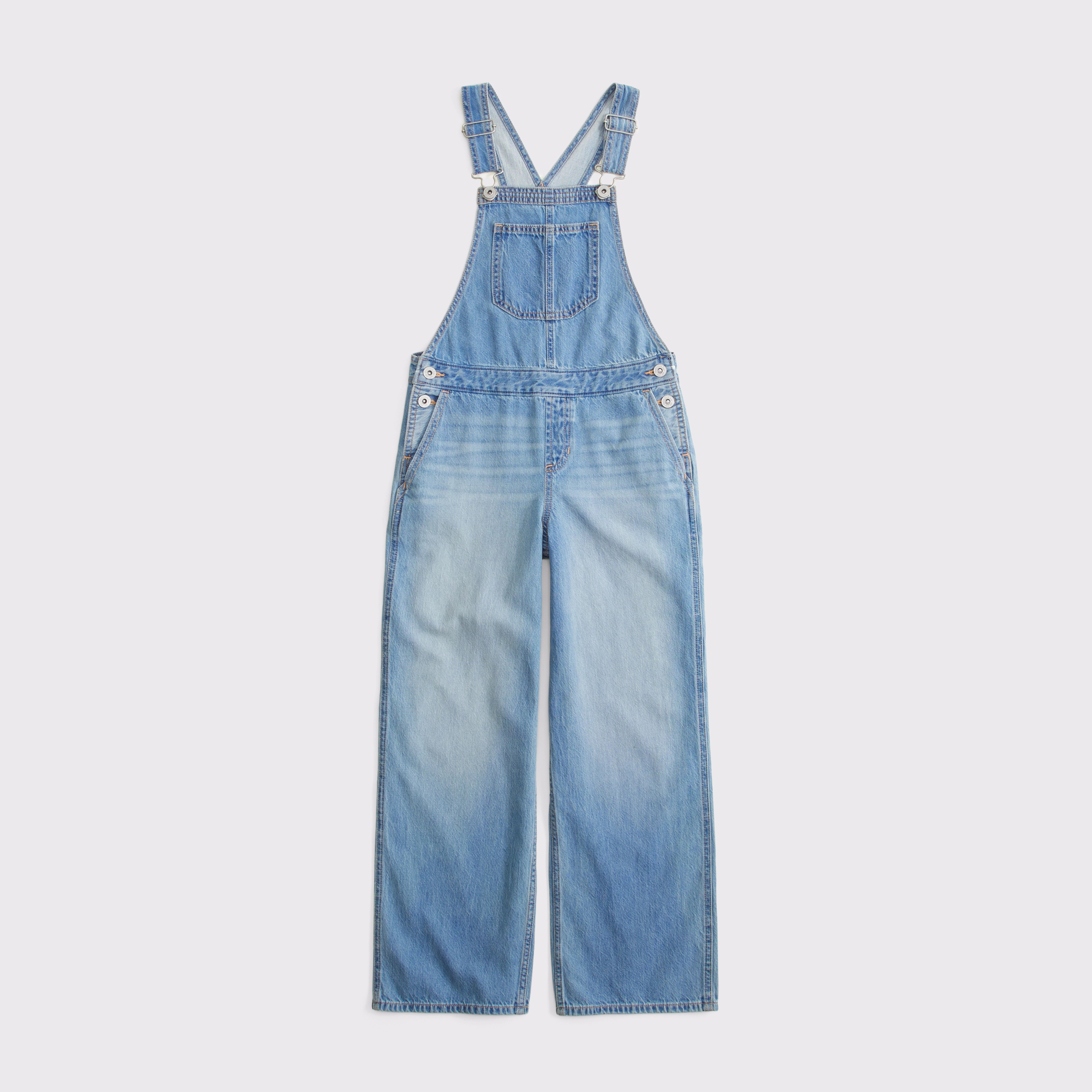 denim overalls | Abercrombie & Fitch (US)