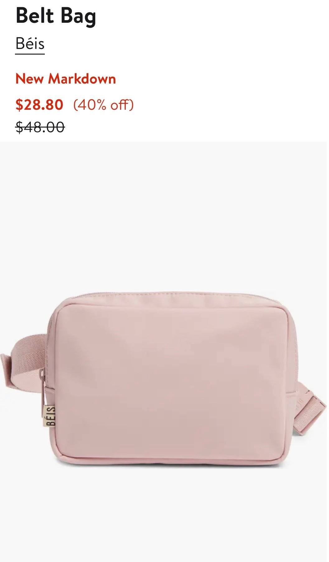 BEIS Belt Bag 40% off today! 

#LTKSaleAlert #LTKGiftGuide