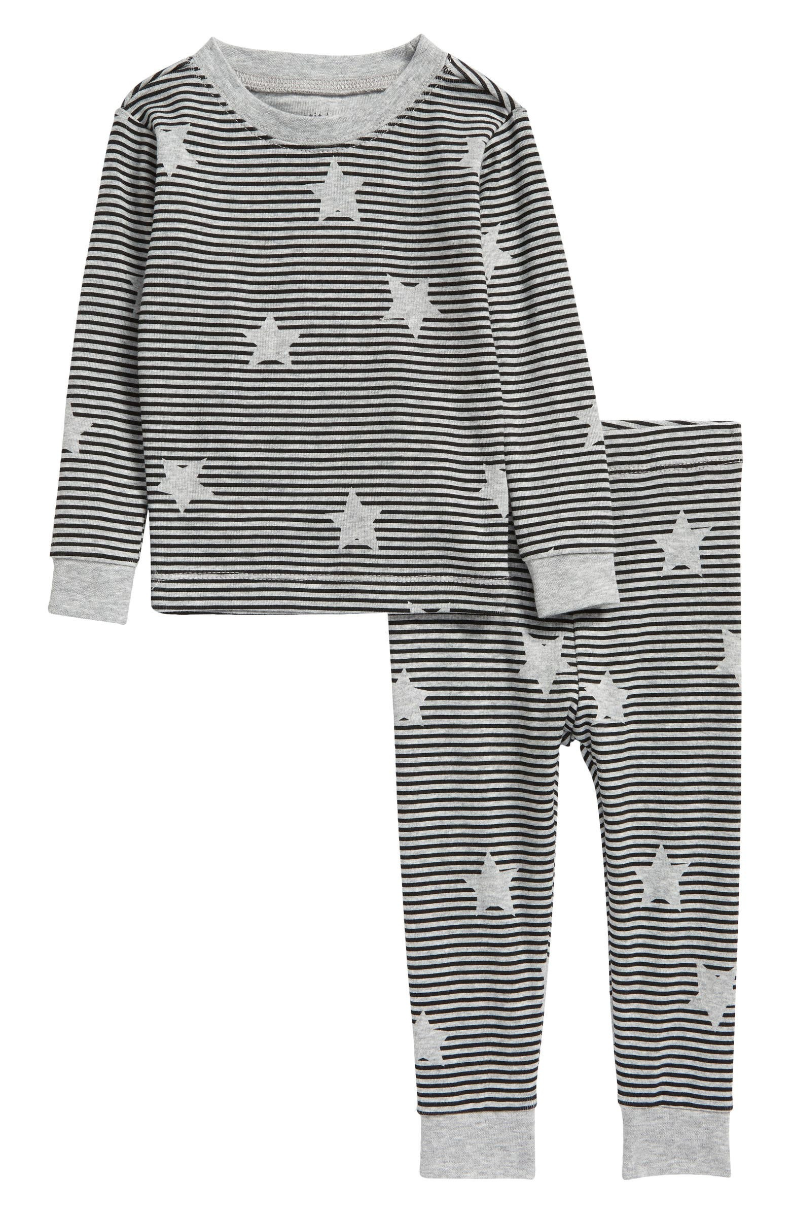 Stripes & Stars Fitted Two-Piece Pajamas | Nordstrom