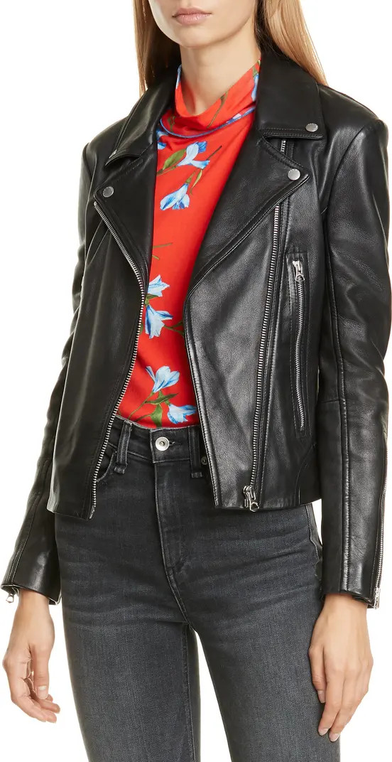 rag & bone Mack Lambskin Leather Jacket | Nordstromrack | Nordstrom Rack