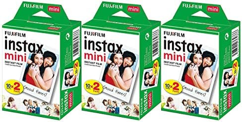 Fujifilm Instax Mini Instant Film (3 Twin Packs, 60 Total Pictures) - International Version | Amazon (US)