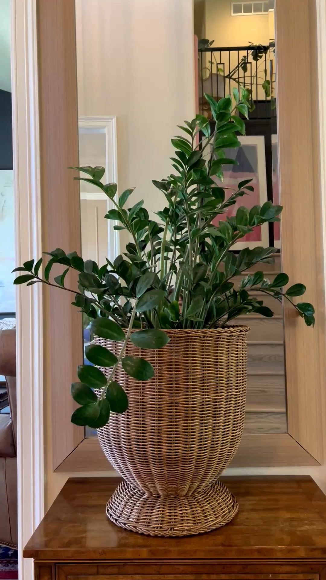 I'm seriously in love with this tall wicker pedestal planter!  This makes a timeless beautiful statement!  Works on the floor or a stand to highlight your plants!🪴 

#LTKMothersDay #LTKdayinmylife #LTKHome