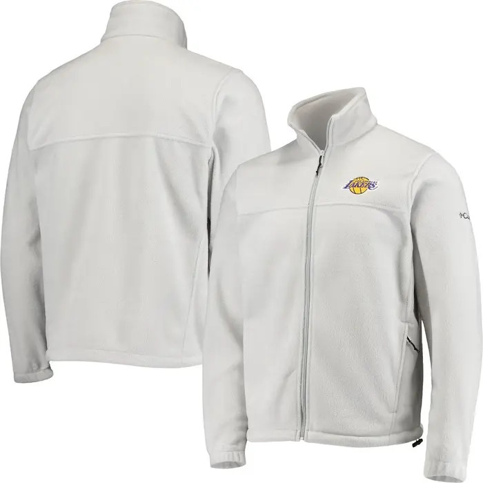Columbia Men's Columbia Los Angeles Lakers Gray Flanker Full-Zip Jacket | Nordstrom | Nordstrom
