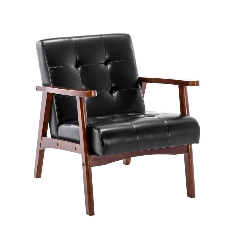 Havva Vegan Leather Armchair | Wayfair North America