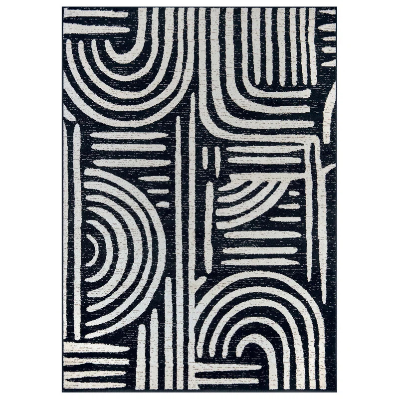 Contemporary Lines Area Rug | Wayfair North America