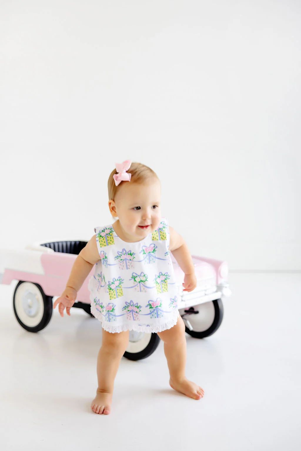 Susy Swing Top Set - Every Day is a Gift with Palm Beach Pink | The Beaufort Bonnet Company