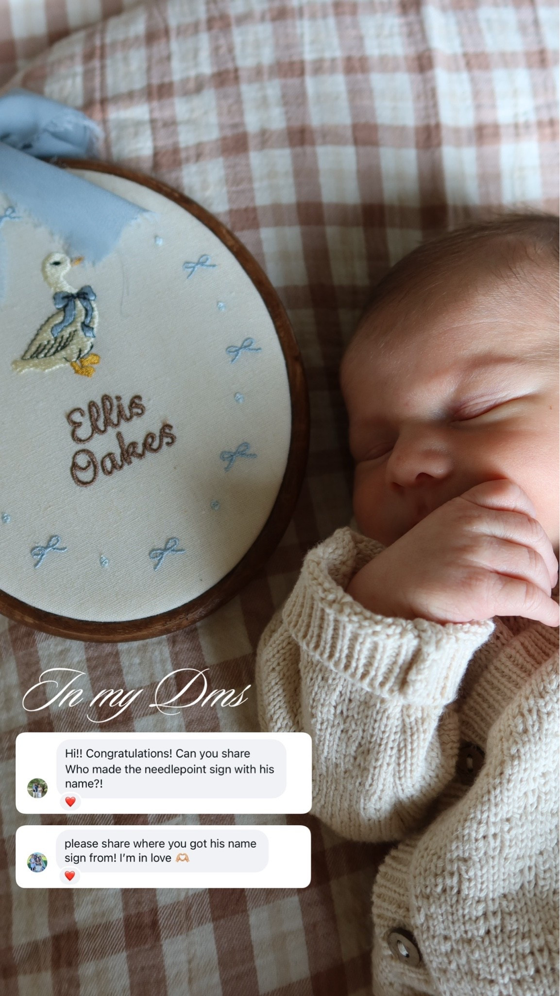 Baby name announcement sign! Personalized from Etsy, and comes in a boy or girl version. 🤍

#LTKBaby #LTKmomlife #LTKKids