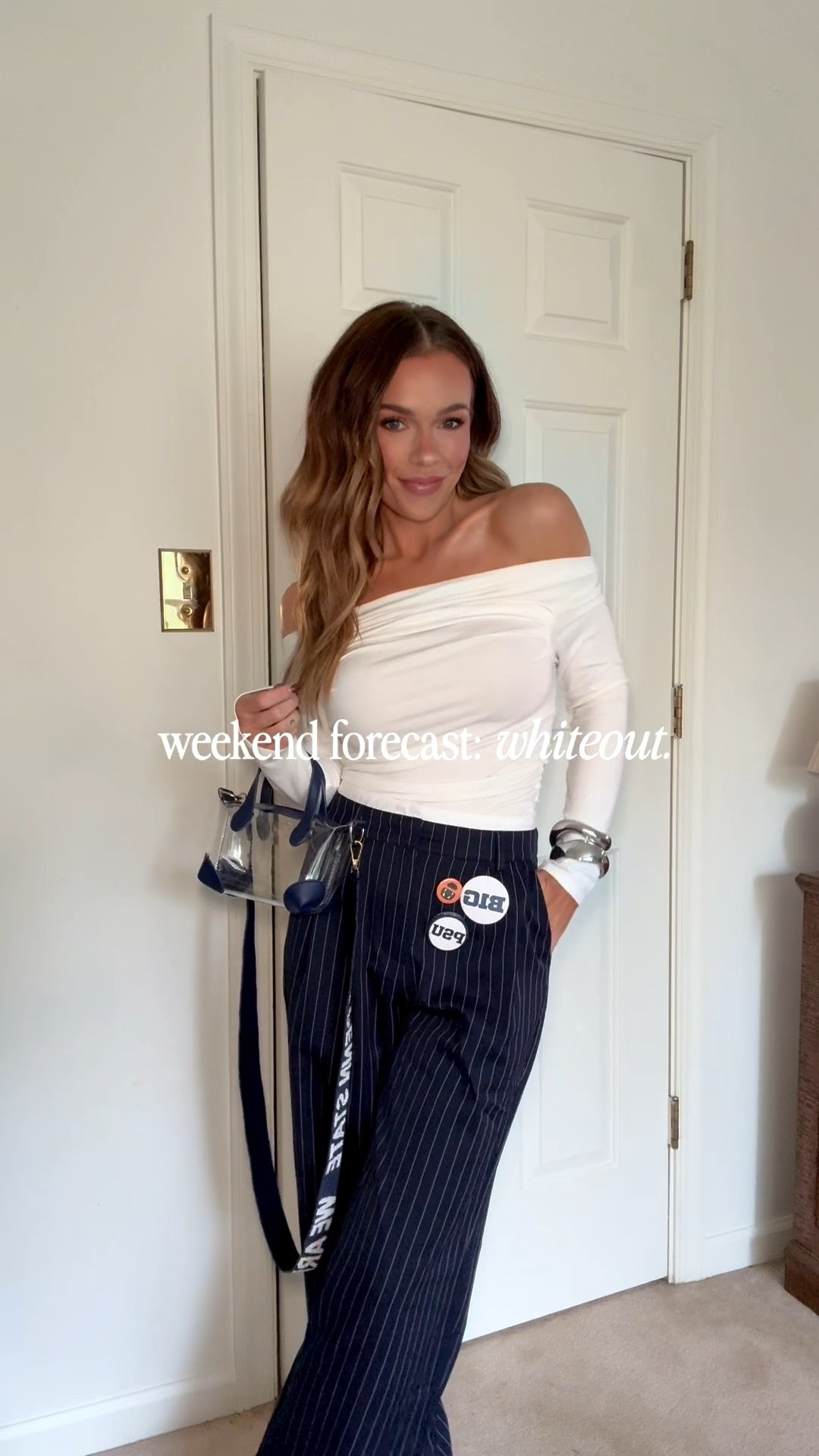 Penn State Gameday outfit inspo! Perfect for the whiteout 

#LTKSeasonal #LTKU #LTKFindsUnder50