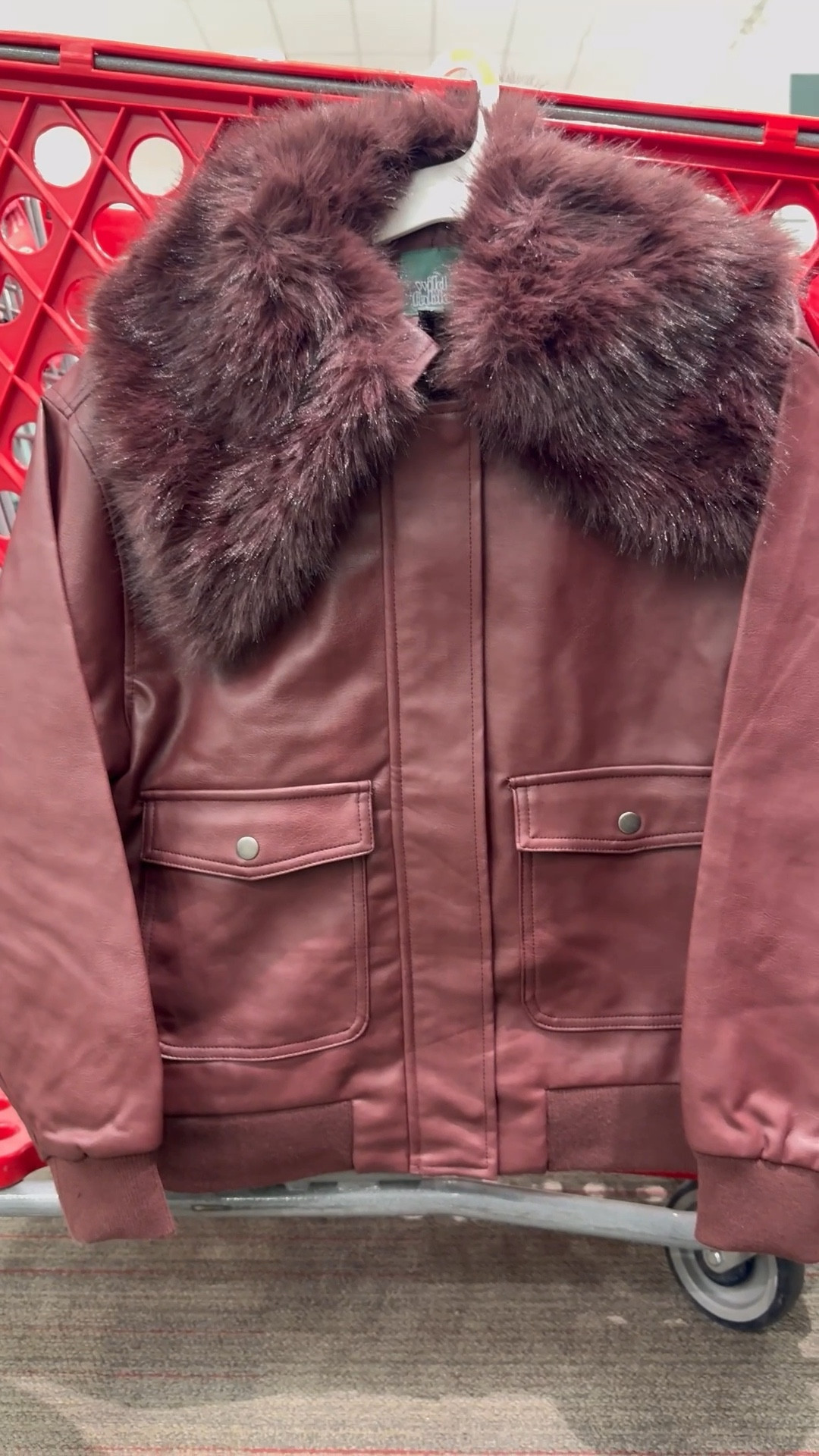 Add a little fun to your fits with this leather /faux fur coat from Target 🤍 cozy vibes only

#LTKFindsUnder50 #LTKSeasonal #LTKootd