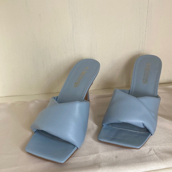Pillow soft, baby blue 3” heels by Dreampairs, new in box, so cute, size 8 | Poshmark