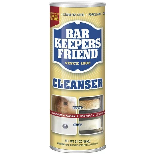 Bar Keepers Friend Cleanser Powder, 21 Ounce - Walmart.com | Walmart (US)