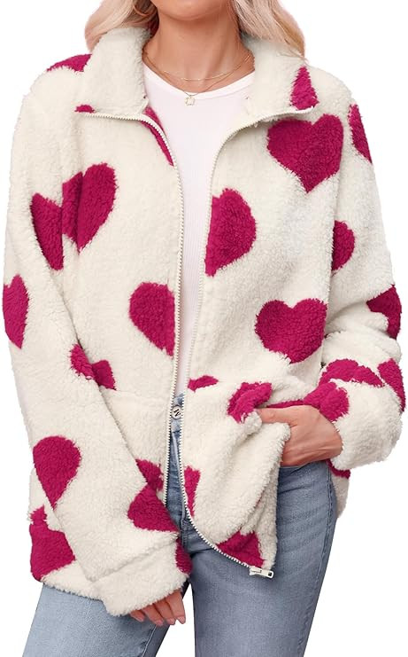 For G and PL Women's Long Sleeve Full Zip Soft Warm Fleece Jacket | Amazon (US)