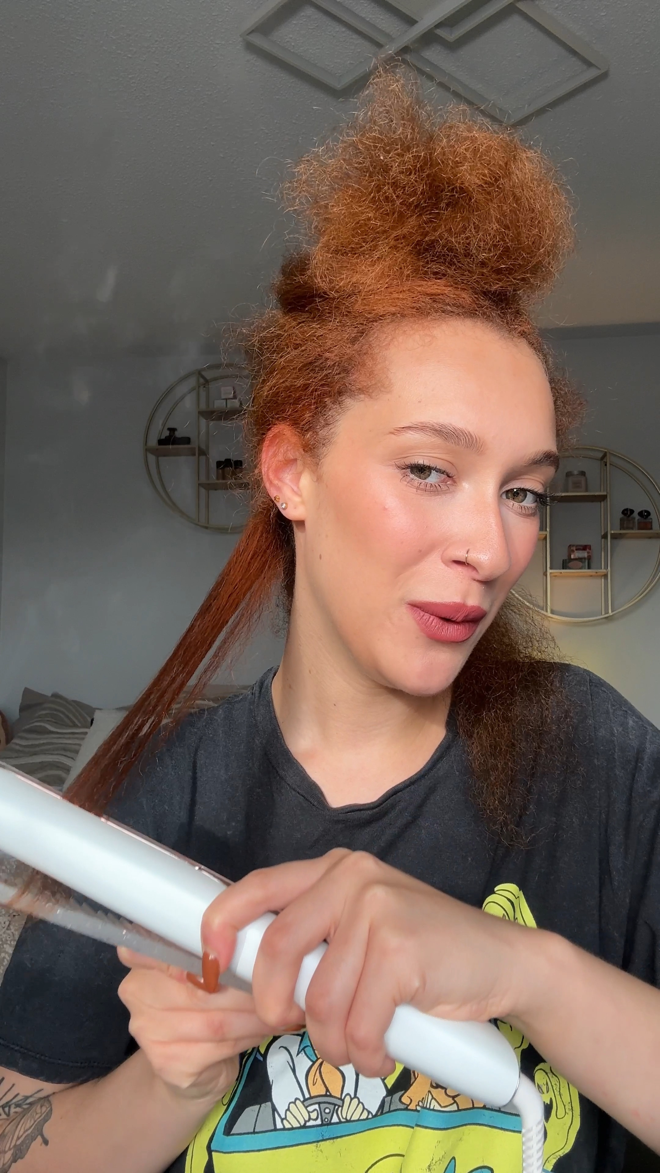 CURLY TO STRAIGHT HAIR ROUTINE!! These products and heat tools are the best! 

#LTKVideo #LTKU #LTKbeauty
