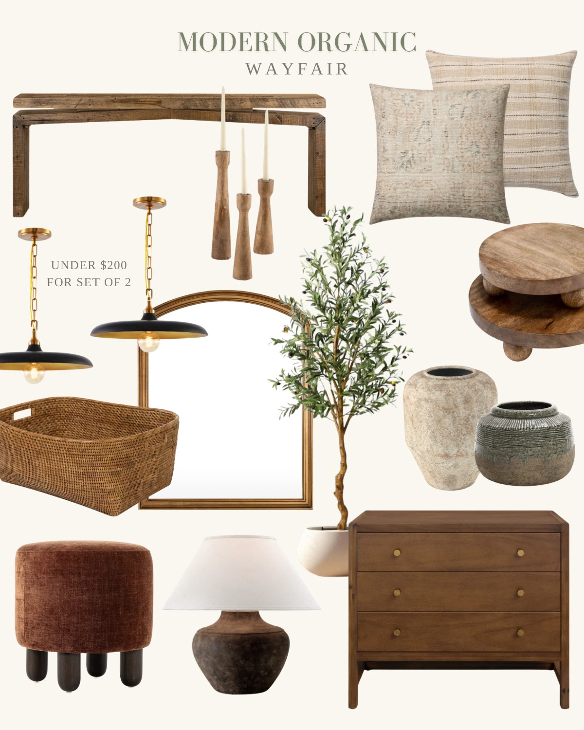I’ve rounded up so many beautiful modern organic affordable home finds today from Wayfair! I can’t believe the price on the olive tree, and there are so many great vases and table lamps right now. 

#LTKSeasonal #LTKSaleAlert #LTKHome

#LTKSaleAlert #LTKSeasonal #LTKHome
