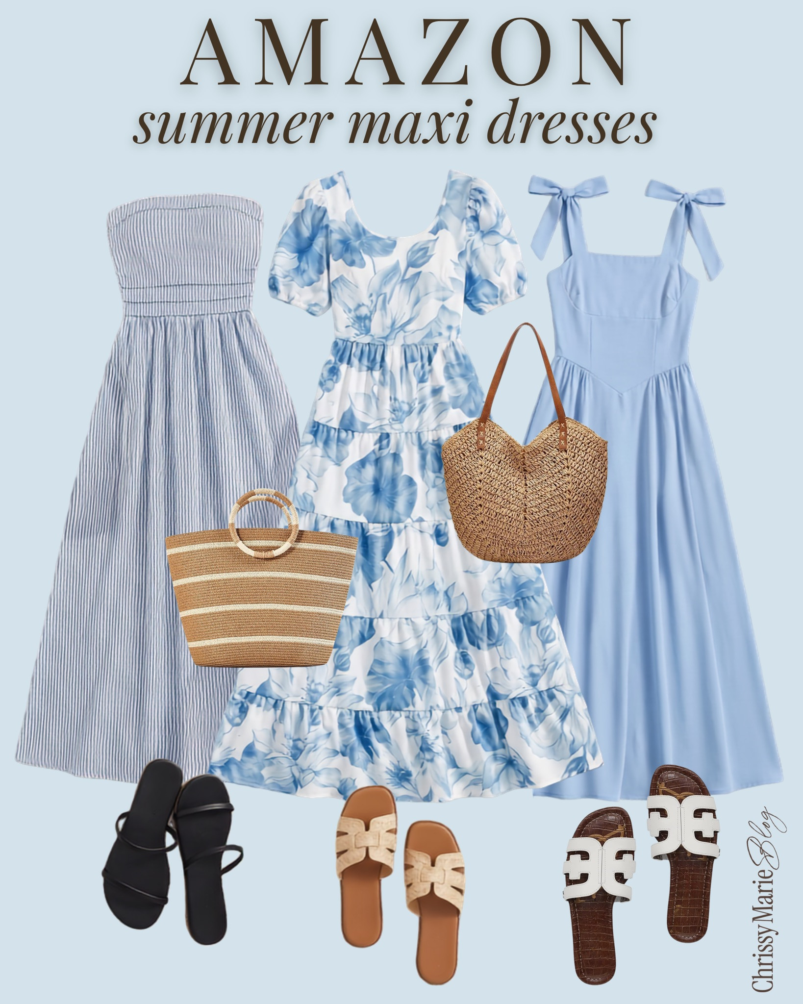 Summer maxi dresses that make getting dressed feel very low effort, but somehow still pulled together. Add sandals, maybe earrings if you’re feeling ambitious, and call it a day. 

 #LTKdayinmylife #LTKgrwm #LTKSeasonal