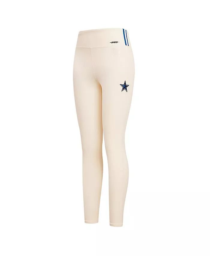 Pro Standard Women's Cream Distressed Dallas Cowboys Retro Classic Jersey Leggings - Macy's | Macy's