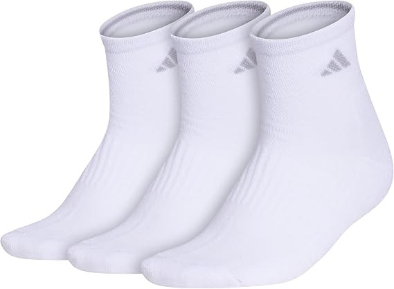 adidas Cushioned Low Cut Ankle Socks 3-Pairs Durable & Comfortable | Amazon (US)