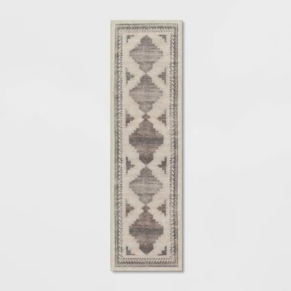 Cromwell Washable Printed Persian Style Rug Tan - Threshold™ | Target