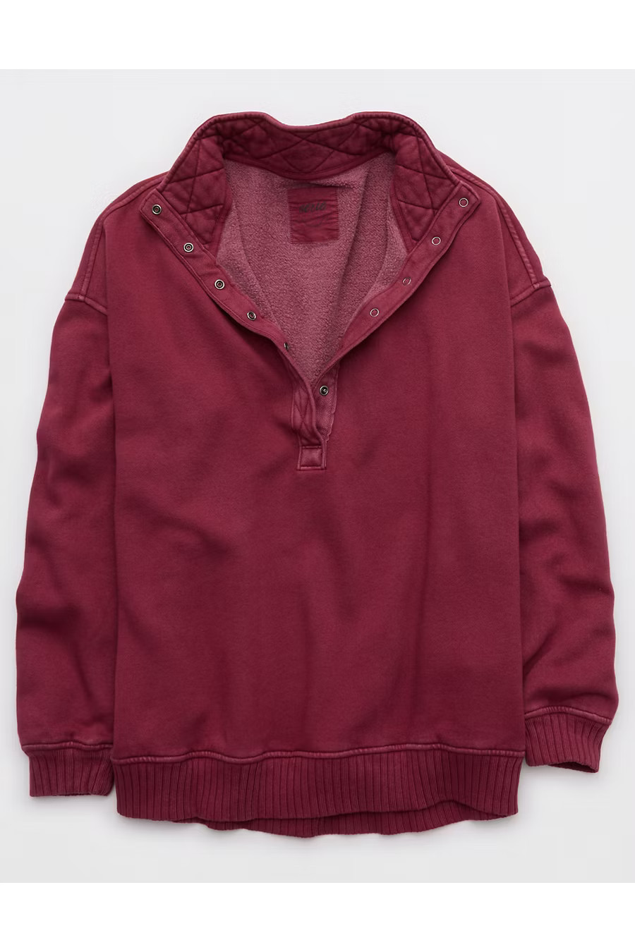 Aerie Oh Snap! Sweatshirt Women's Goddess S | American Eagle Outfitters (US & CA)