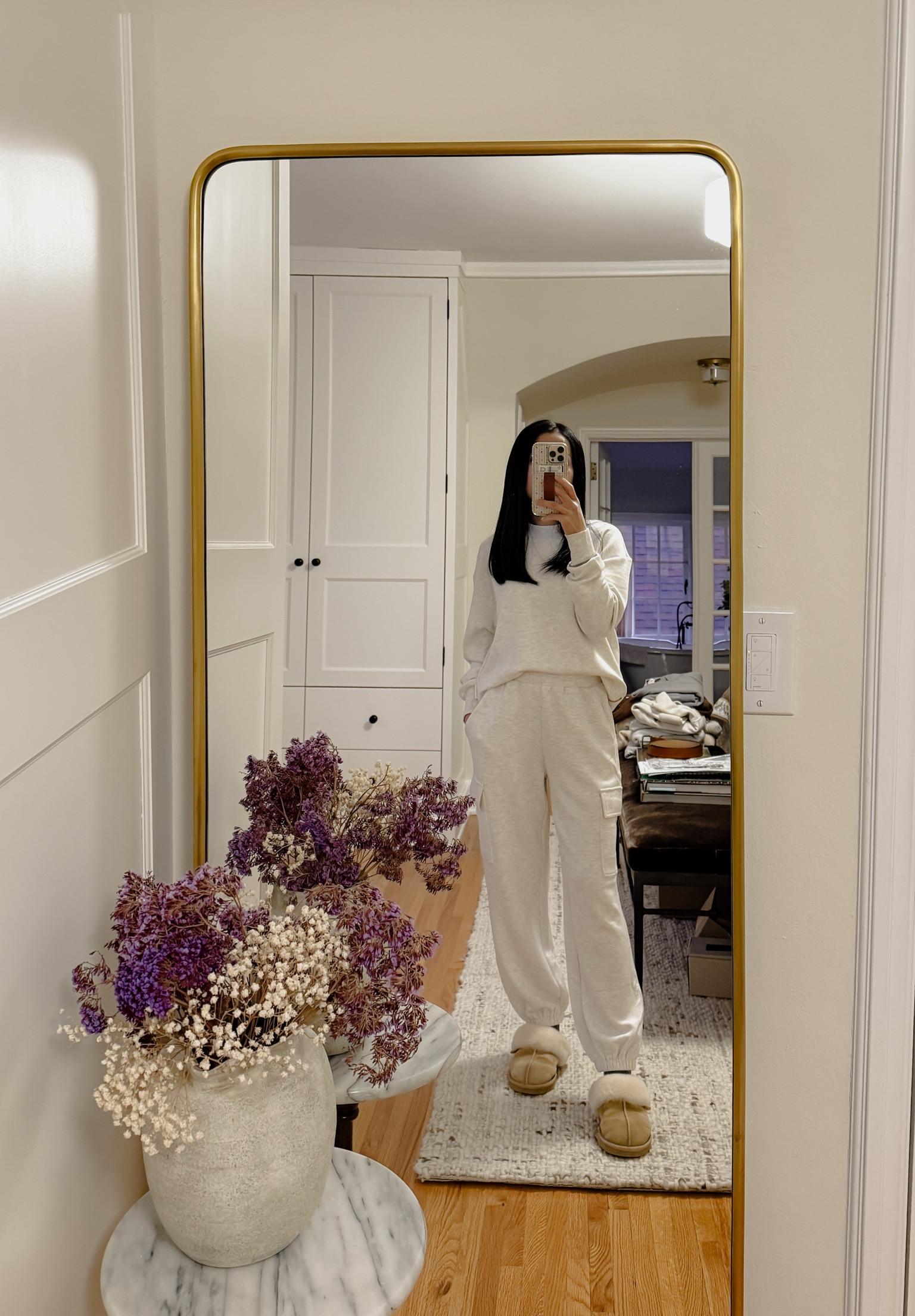 All three kiddos have been sick so it’s a chicken noodle, back rubbing, snuggling kinda week - living in these cozy cargo pants + matching sweater  from Varley. The softest apparel ever. And these are my favorite house slippers I’ve ever owned. 

#LTKStyleTip #LTKPetite