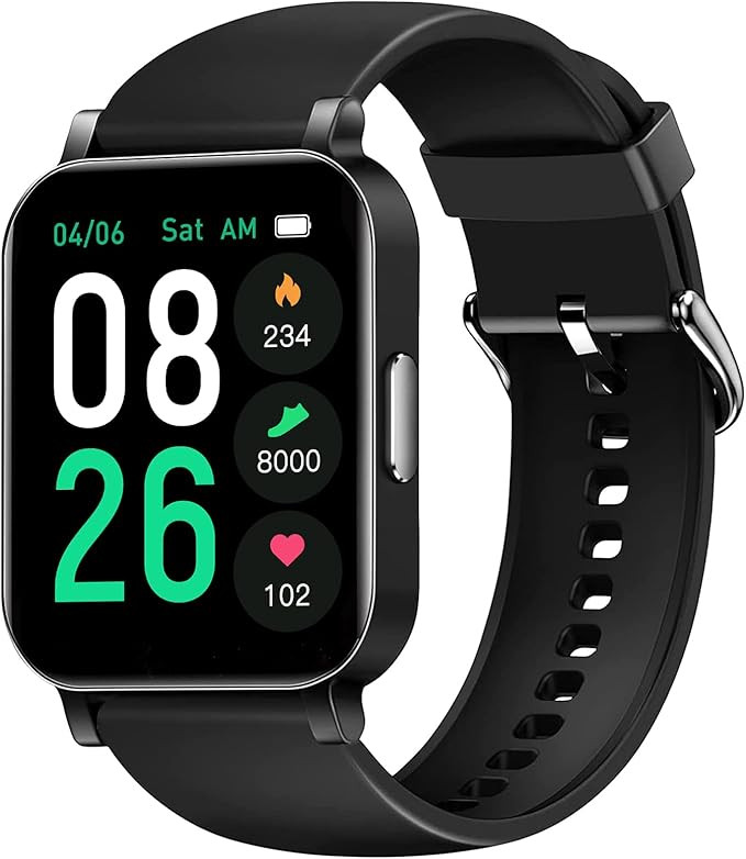 EURANS Smart Watch 41mm, Full Touchscreen Smartwatch, Fitness Tracker with Heart Rate Monitor & S... | Amazon (US)