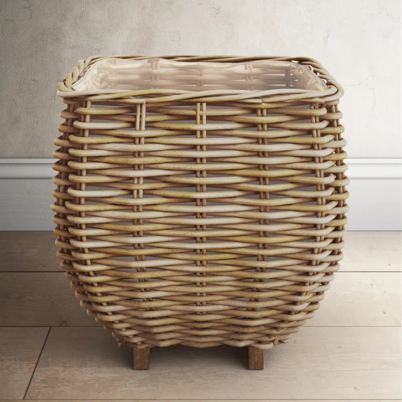 Sylvie Rattan Basket | Wayfair Professional