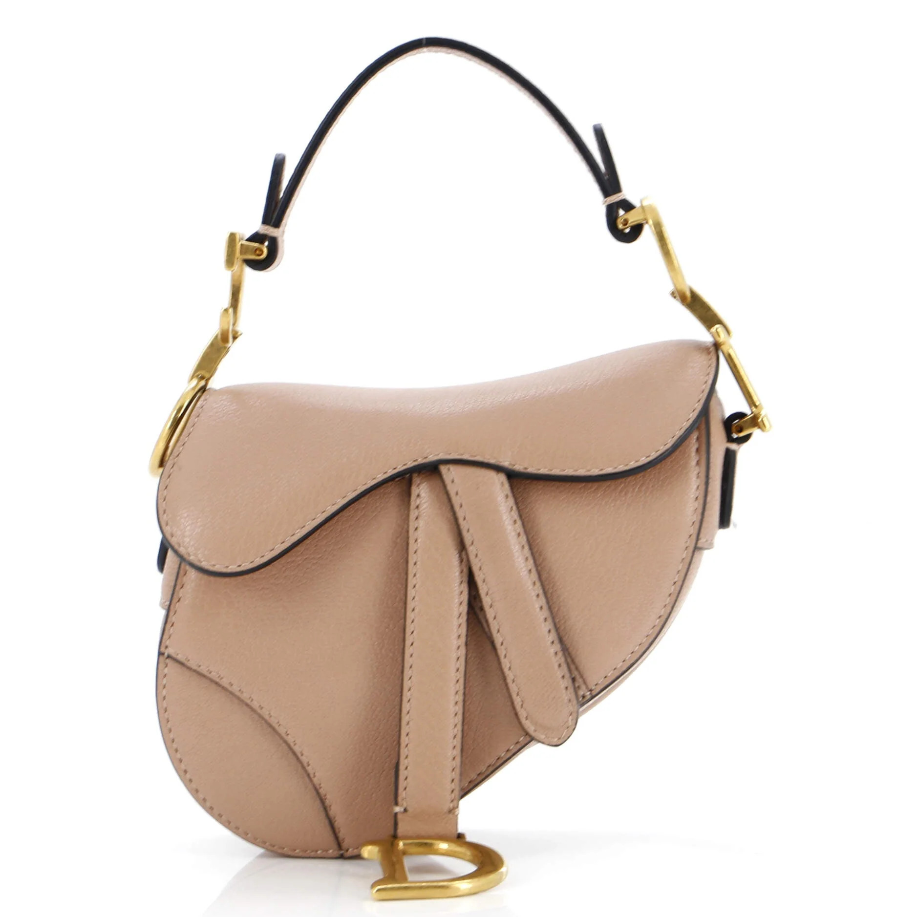 Saddle Handbag Leather Micro | Shop Simon